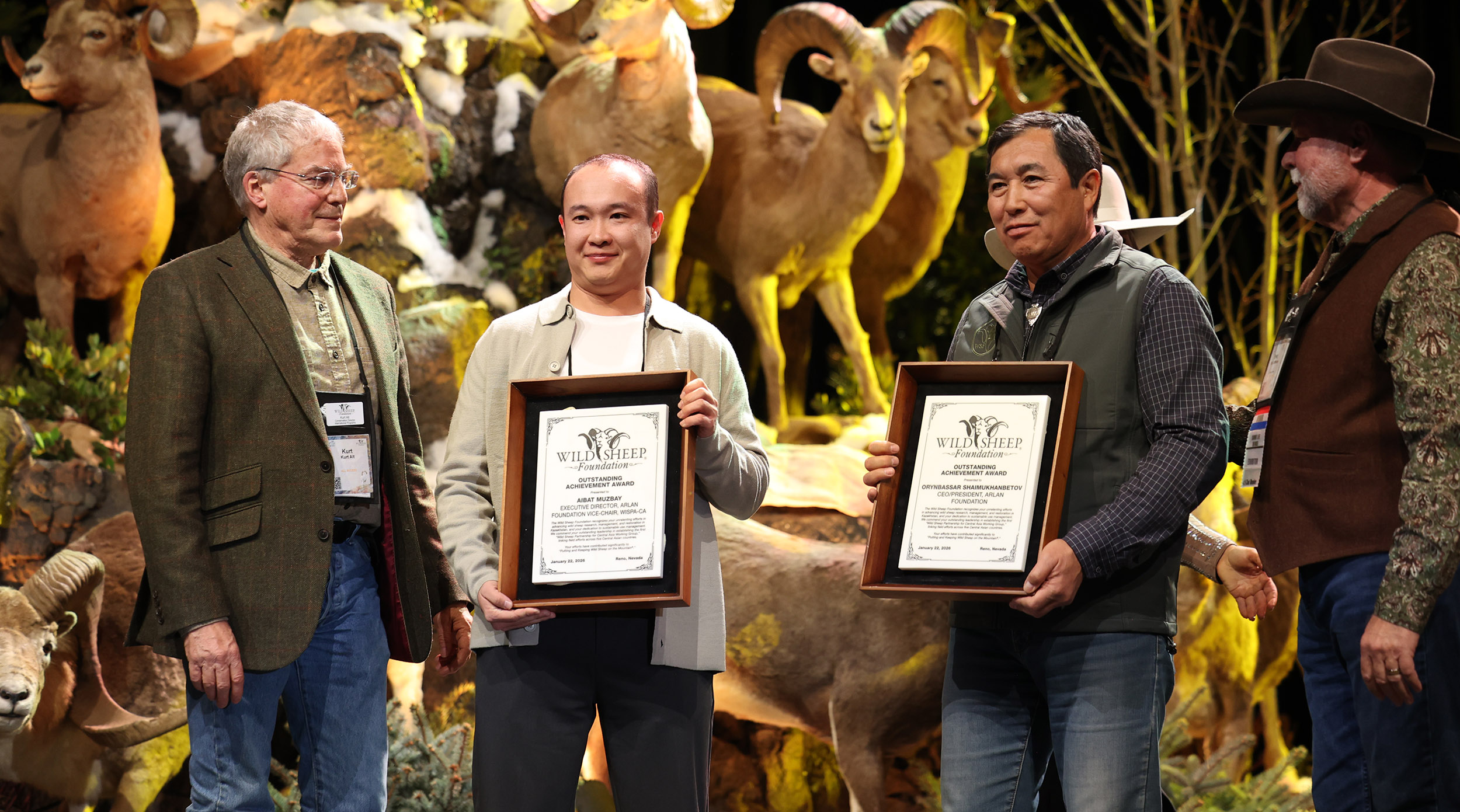WSF 2026 Outstanding Achievement Award - Aibat Muzbay and Orynbassar Shaimukhanbetov
